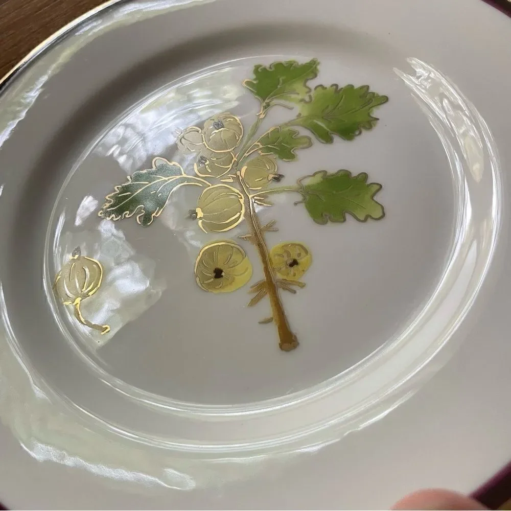 Crate & Barrel Monno Berries Salad Plate
